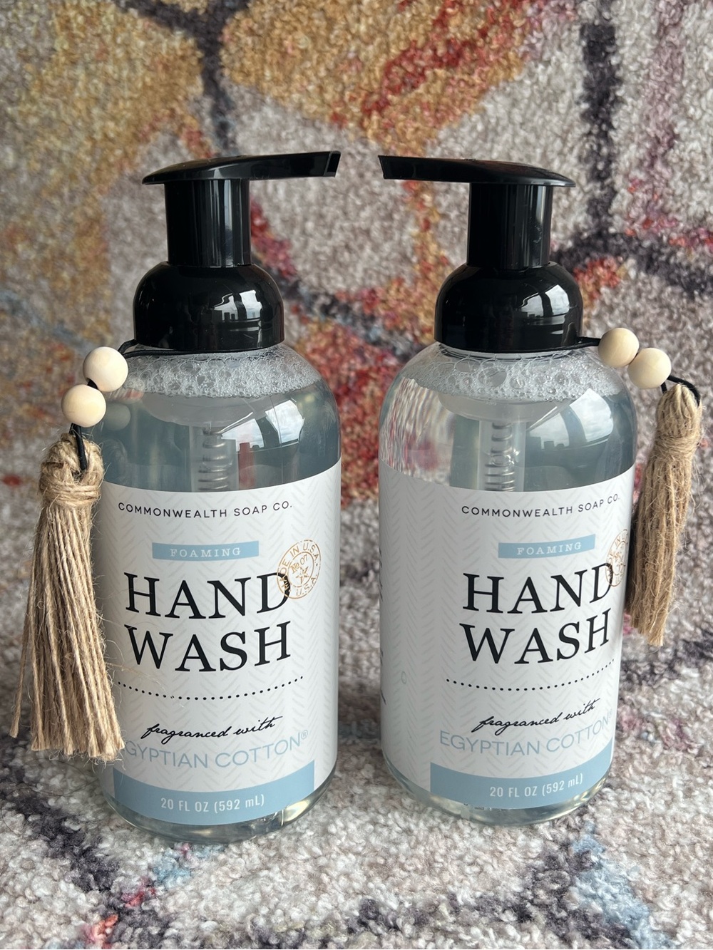 2x Egyptian Cotton Foaming Hand Wash - Commonwealth Wealth Co